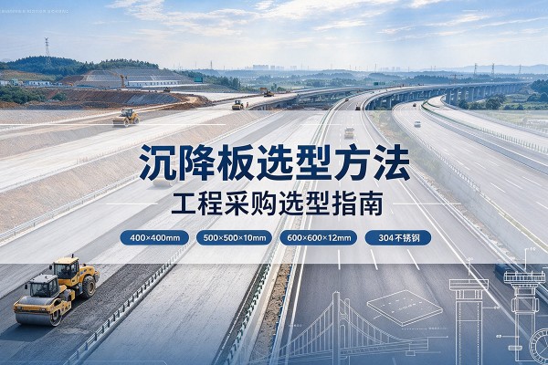 扎赉诺尔沉降板选择方法