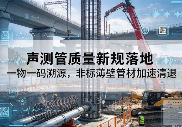 扎赉诺尔声测管质量新规落地，一物一码溯源，非标薄壁管材加速清退